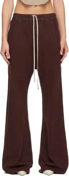 Rick Owens | Burgundy Concordians Pusher Lounge Pants