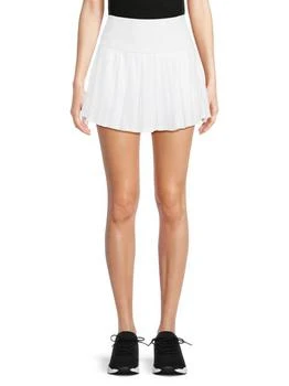 Logo Pleated Tennis Skirt