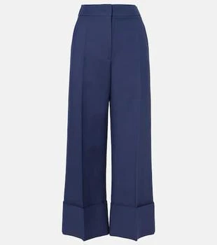 Valentino | Crepe Couture wide-leg pants