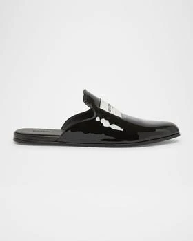Givenchy | Logo Label Patent Leather Mules