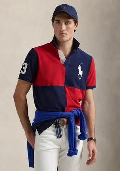 Classic Fit Big Pony Mesh Polo Shirt