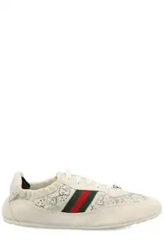 Gucci | Gucci Embellished Lace-Up Sneakers