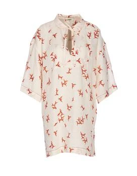 Fendi | Fendi Coral Printed Three-Quarter Sleeved Shirt
