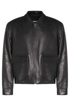 Yves Saint Laurent | Saint Laurent Zip-Up Short Jacket