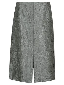 Dries Van Noten | Dries Van Noten Front-Slit Creased Mini Skirt
