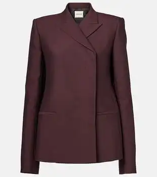 Khaite | Silvannah wool and silk blazer