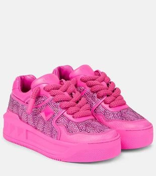 Valentino | One Stud XL Toile Iconographe platform sneakers