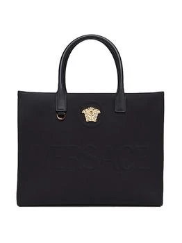 Versace | Logo Canvas Tote