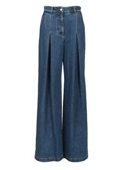 Dolce & Gabbana | Dolce & Gabbana High Waisted Wide Leg Jeans