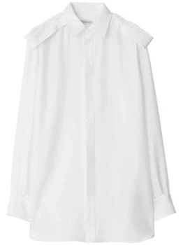 Burberry | Burberry Long-Sleeved Concealed Fasten Shirt