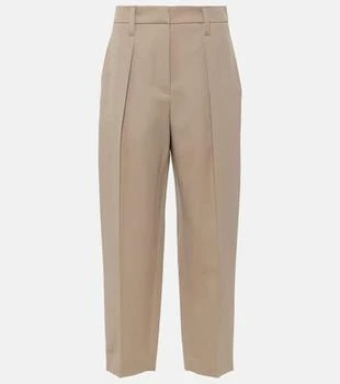 Brunello Cucinelli | Wool-blend straight pants