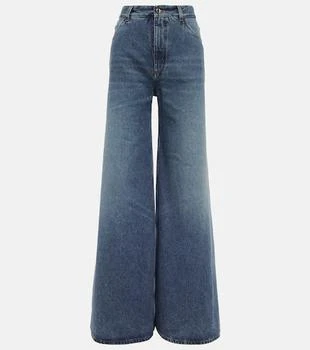 Chloé | High-rise wide-leg jeans