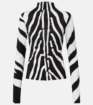 Salvatore Ferragamo | Zebra-print top