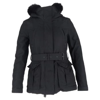 Burberry | Brit Cloverdale Parka Jacket with Removable Vest in Black Polyester
