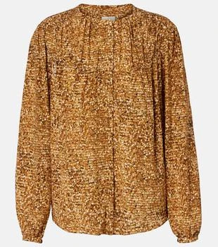 Isabel Marant | Sally printed silk-blend blouse