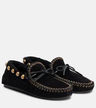 Isabel Marant | Fitza studded suede loafers