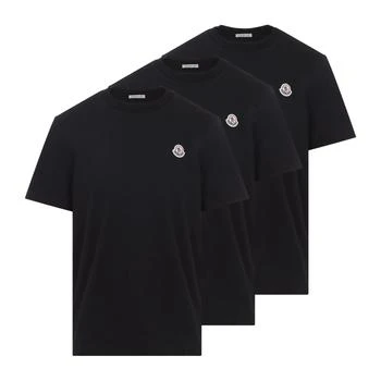 Moncler | Moncler 3 Packs Logo Patch Crewneck T-Shirt
