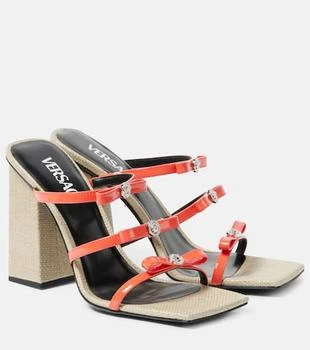 Versace | Gianni Ribbon 95 leather sandals