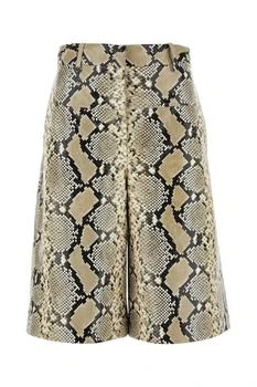 Jil Sander | Jil Sander Python Printed Bermuda Shorts