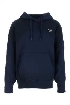 Fendi | Fendi Logo Lettering Drawstring Hoodie