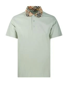 Burberry | Burberry Check Collar Polo Shirt