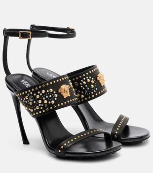 Versace | La Medusa 105 studded leather sandals