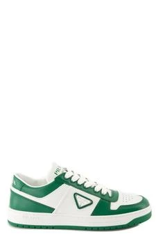 Prada | Prada Two-Toned Lace-Up Sneakers