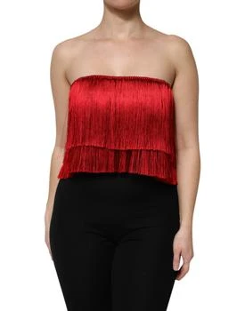 Dolce & Gabbana | Crystal Embellished Colla Shirt Women's Top (Pre-Owned)