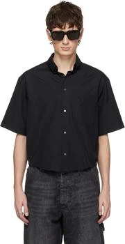 MAISON MARGIELA | Black Short-Sleeved Shirt