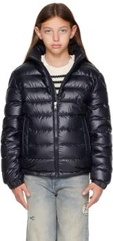 Moncler | Big Kids Navy Brendann Hooded Down Jacket