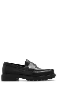 Salvatore Ferragamo | Ferragamo Logo Embossed Slip-On Loafers