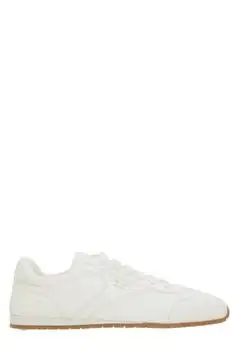 Prada | Prada Logo-Printed Lace-Up Sneakers