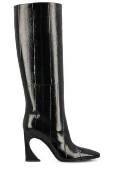 Fendi | Fendi Arco Pointed-Toe Tubular Boots
