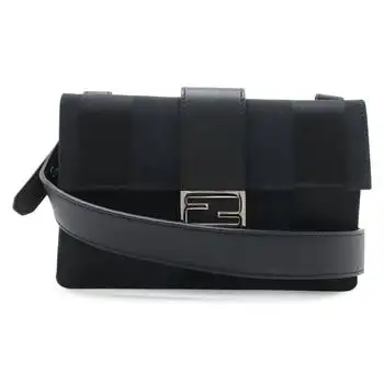 Fendi | Nylon Canvas Pouch Shoulder Bag Sling Bag (Pre-Owned)