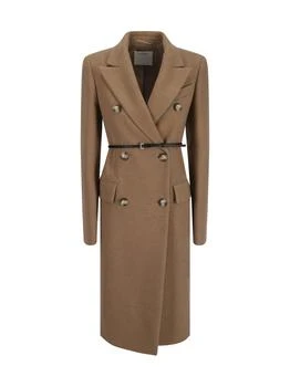 Max Mara | Sportmax Ghia Double-Breasted Belted Trench Coat