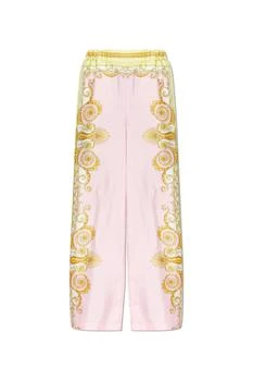 Versace | Versace Pattern-Printed Straight-Leg Trousers