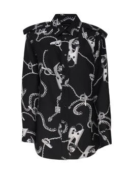 Burberry | Burberry Knight Hardware Long Sleeved Shirt