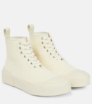 Jil Sander | Leather high-top sneakers
