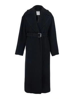 Max Mara | Sportmax Zebra Belted Long Coat