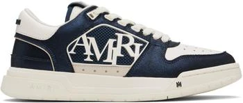 AMIRI | Navy 
White Classic Low Sneakers