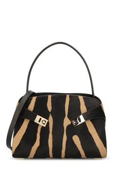 Salvatore Ferragamo | Ferragamo Hug Soft Bicolor Medium Shoulder Bag