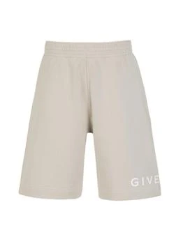 Givenchy | Givenchy Logo Printed Elastic Waist Shorts