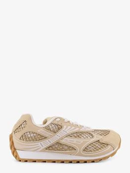 Bottega Veneta | Orbit mesh, suede and rubber sneakers