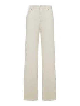 Fendi | Fendi Logo Detailed Straight-Leg Jeans
