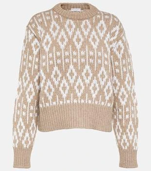 Brunello Cucinelli | Jacquard cashmere sweater