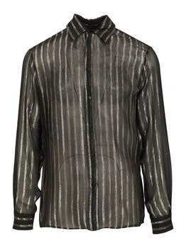 Valentino | Valentino Striped Button-Up Shirt