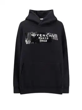 Givenchy | Givenchy Logo Printed Drawstring Hoodie