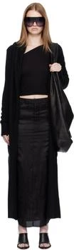 Rick Owens | Black Concordians Long Cardigan