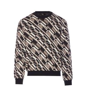 Fendi | Fendi Logo Jacquard Crewneck Jumper