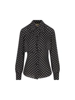 Valentino | Valentino Polka Dot Printed Button-Up Shirt